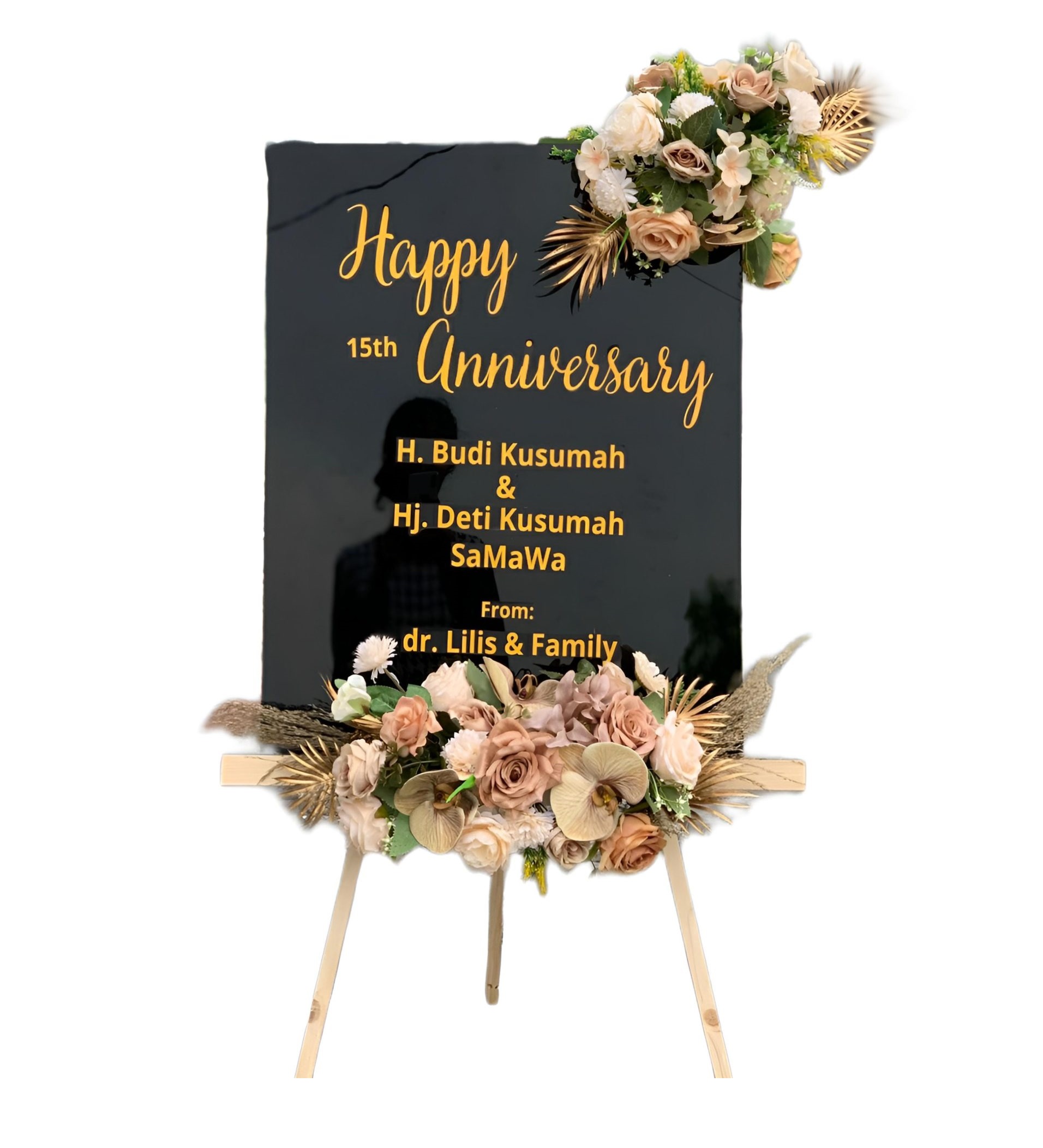 Papan Bunga Akrilik Jawilan